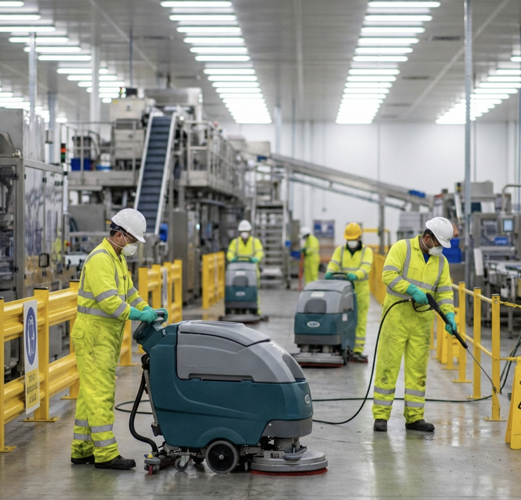 Sanayi tesisleri temizlik hizmeti